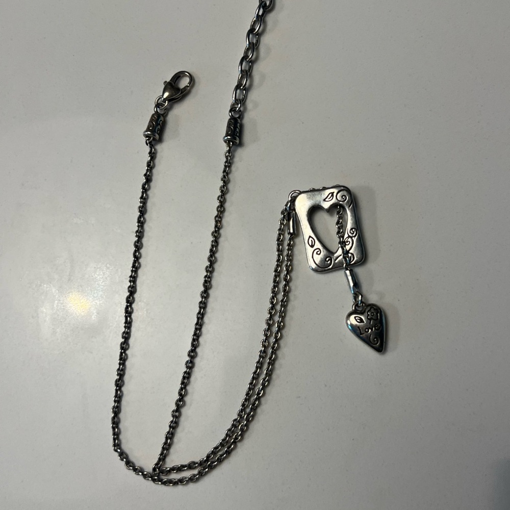 Brighton Silver Amour/Love Pendant Necklace.
Brighton retired and loved piece. - Picture 6 of 6